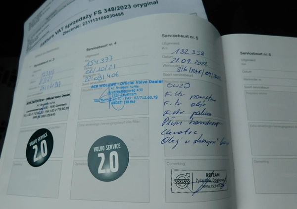 Volvo V60 cena 76980 przebieg: 210000, rok produkcji 2018 z Warta małe 436